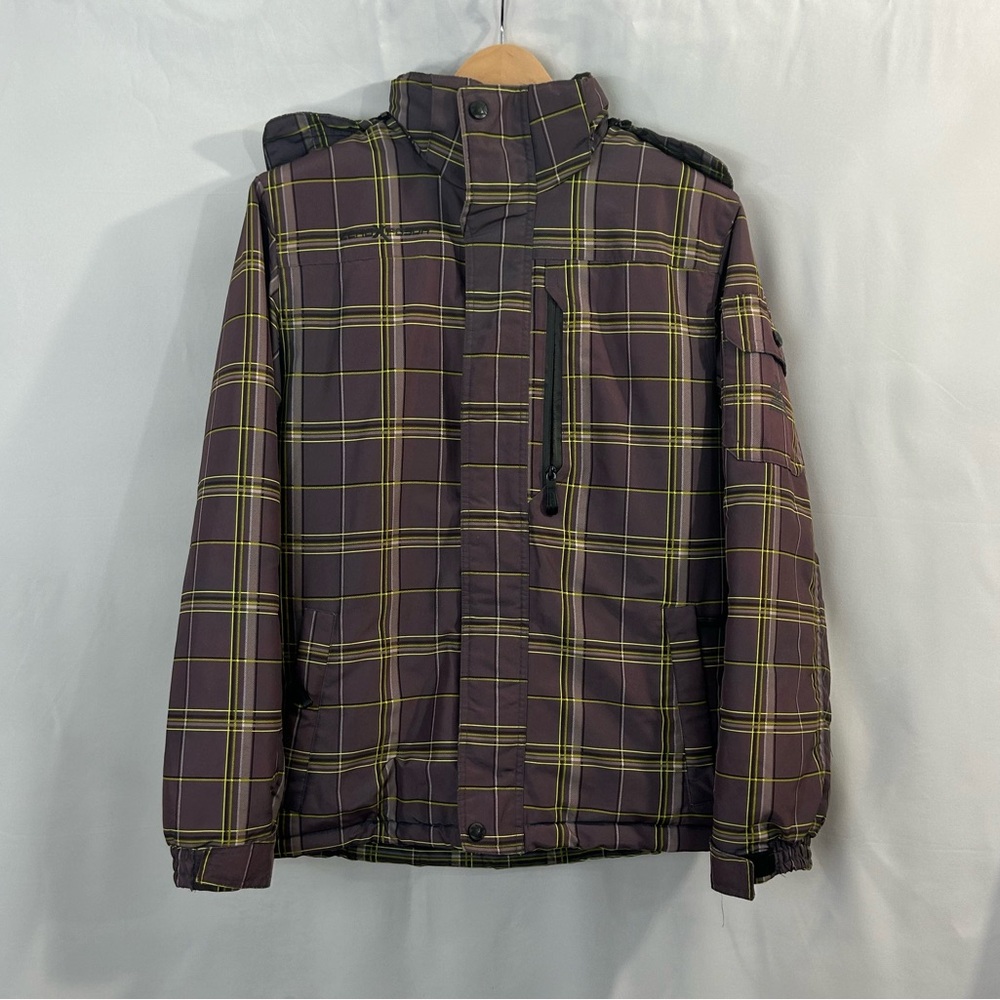 ZeroXposur Men's Plaid Snowboarding Jacket